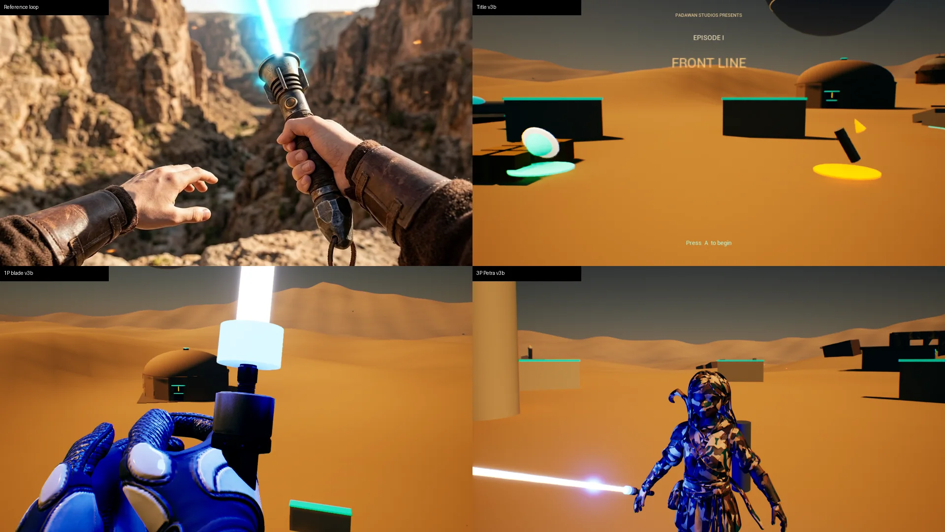 Look v3 side by side with the joelha.si hero loop